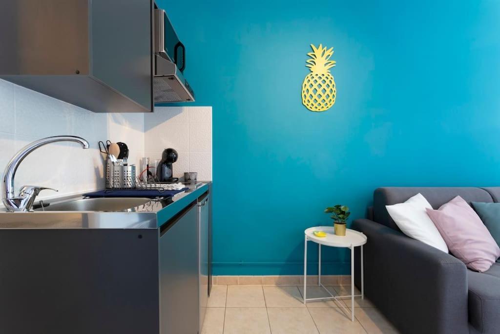 Chez Alexandra - Elegant Studio Avec Parking A Proximite Des Plages Ла-Гранд-Мот Экстерьер фото